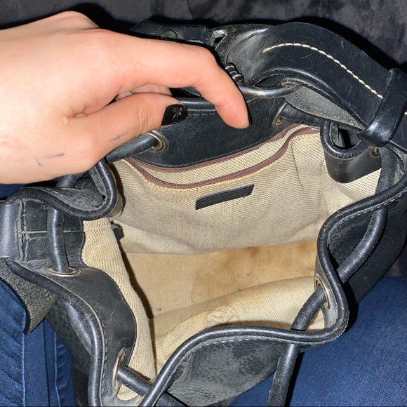 Dooney & Bourke Black Drawstring purse - Picture 8 of 8